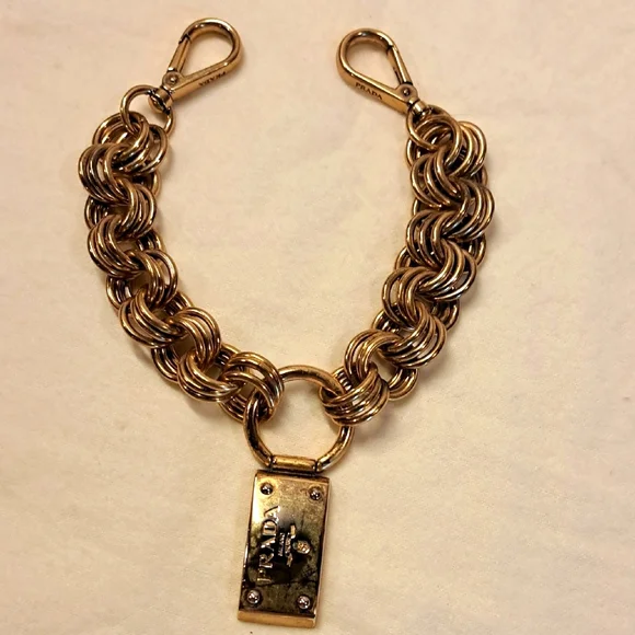 Prada Gold-Tone Chain Bag Chain - Picture 4 of 9